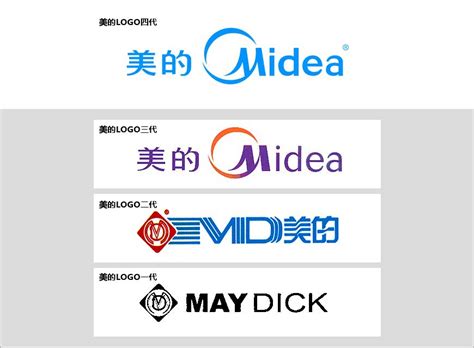 品牌美的logo标志png图片-XD素材中文网