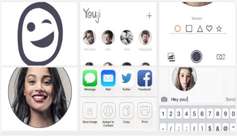 Youji lets you rock your messages with custom emojis using your photos ...