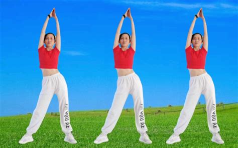 减肥健身操教学《听心》广场舞舞蹈视频，主要瘦肚子和瘦大腿