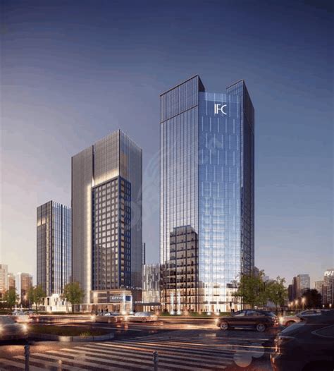 安阳市国际金融中心-城市综合体-智博建筑设计集团有限公司