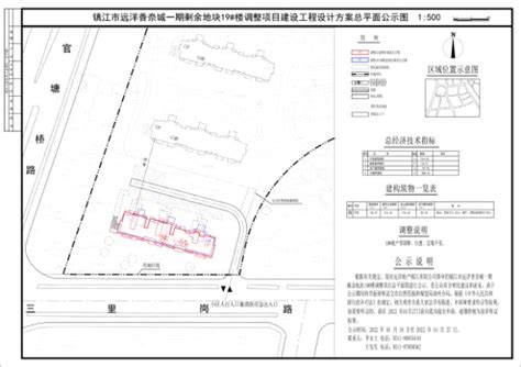 镇江市某新建居住区总平面规划设计CAD图纸（占地8万平米/含学校）_教育建筑_土木在线