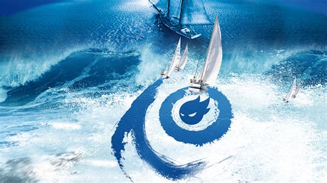 创意扬帆起航企业文化海报海报模板下载-千库网