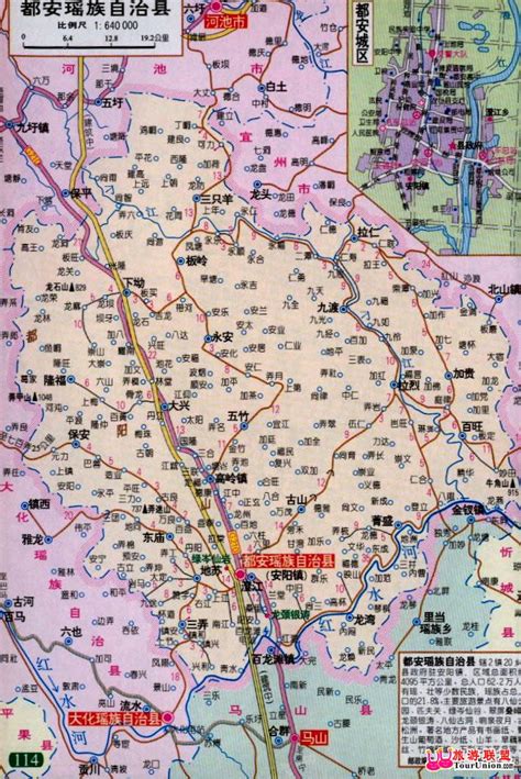 河池市地图 - 卫星地图、高清全图 - 我查