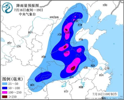 北京多预警齐发！京津冀再现强降雨，或与前期暴雨受灾地区高度重叠