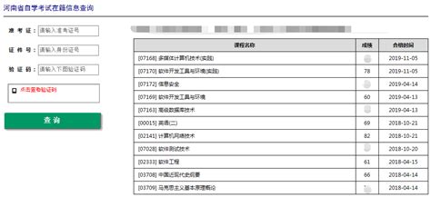 自考成绩查询网址（长期有效）--郑州大学自考官网