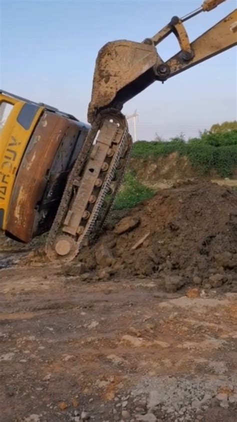 挖掘机视频表演大全 大挖机挖土机挖掘工作工程车儿童歌曲