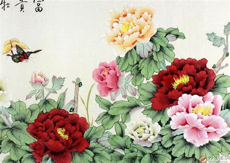 B53,国画作品欣赏：牡丹花,有王雪涛的作品|王雪涛|牡丹花|牡丹_新浪新闻