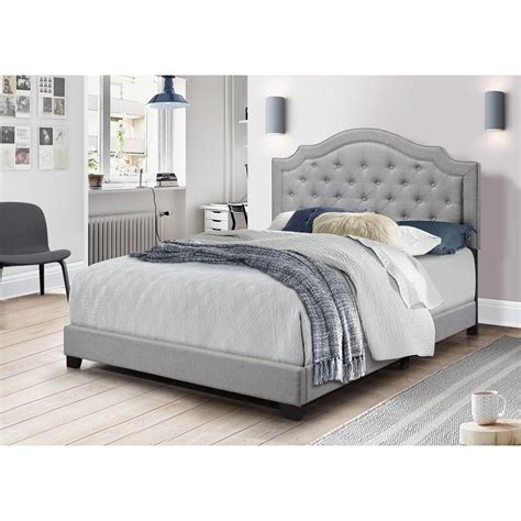 Starbed King Bed - Gray Happy Homes Beds | Del Rey Furniture