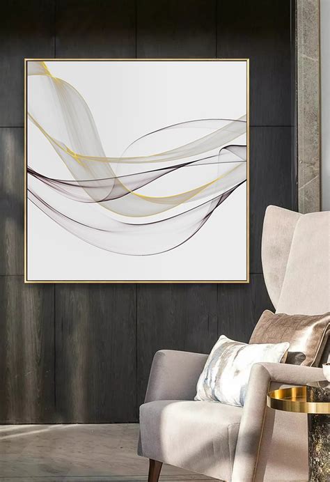现代时尚艺术装饰画油画创意抽象简约新中式简欧客厅卧室玄关挂画-阿里巴巴