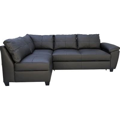 Argos Product Support for Fernando Leather Left Hand Corner Sofa Bed ...