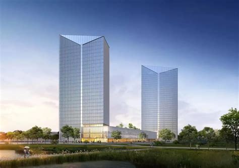 两座120米高双子楼构成！太原清徐首座超高层地标性建筑最新进展|太原市|东湖_新浪新闻