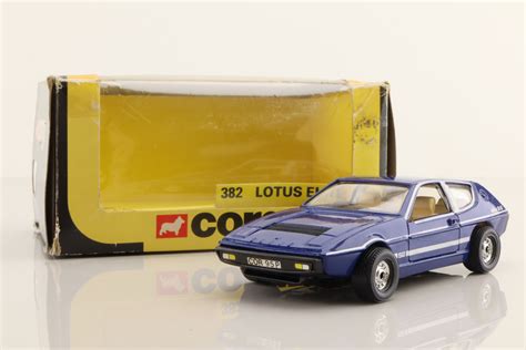 Corgi Toys 382; Lotus Elite; Dark Blue Metallic, Silver Detailing 201473
