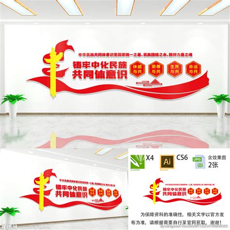 铸牢中华民族共同体意识 宣设计图__展板模板_广告设计_设计图库_昵图网nipic.com