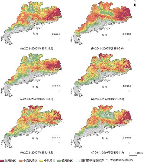 气候变化情景下广东省降雨诱发型滑坡灾害潜在分布及预测