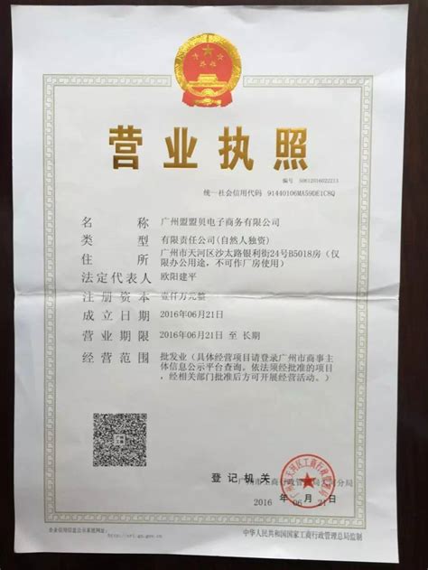 企业法人营业执照-深圳市南方源芯电气有限公司