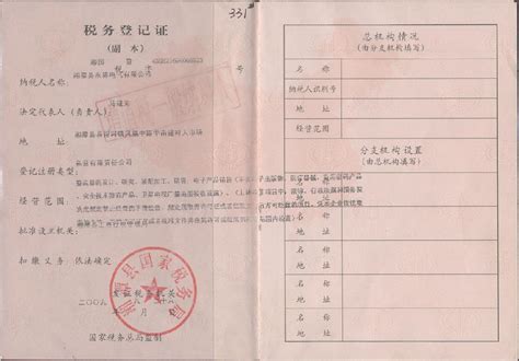税务登记证（一般纳税人证明）_湖南永博电气有限公司-专业整流设备生产企业