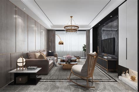 现代商品房家具对高端轻奢客厅沙发如何选择-
