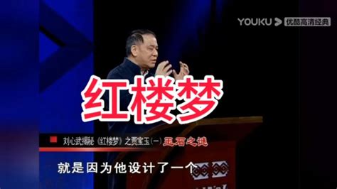 百家讲坛之刘心武说《红楼梦》片段_腾讯视频