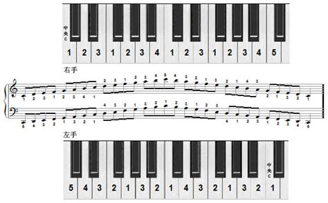 五线谱简谱调号对照表-ygx52 - 弹琴吧