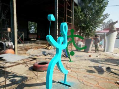 玻璃钢同心锁雕塑 (1)-宏通雕塑