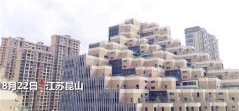 昆山一建筑造型像搭积木 外观新颖独特-中国网