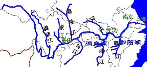 认识一下长江流域吧 看看长江干、支流 看看三峡大坝的位置_回龙观社区网