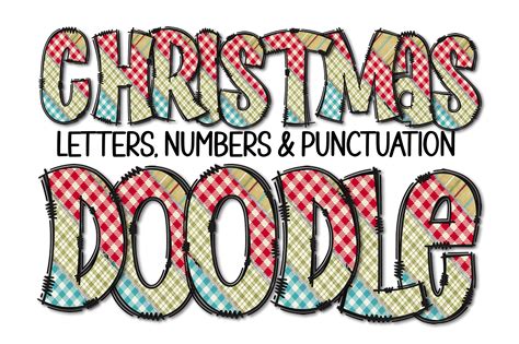 Retro Christmas Sublimation Lettering Graphic by TheDigitalDeli ...