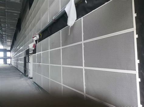 拉伸铝网幕墙铝网单板墙面装饰材料厂家_防盗网-广东省宏铝建材有限公司