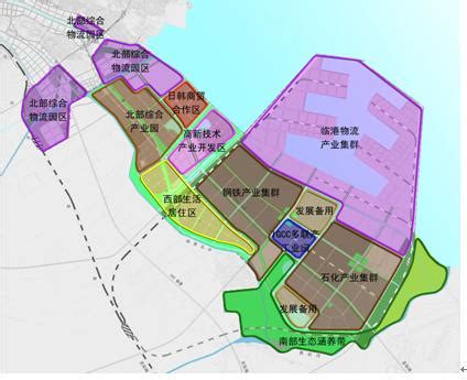 连云港城市总体规划（2008-2030年），涉及近中远期规划_中心