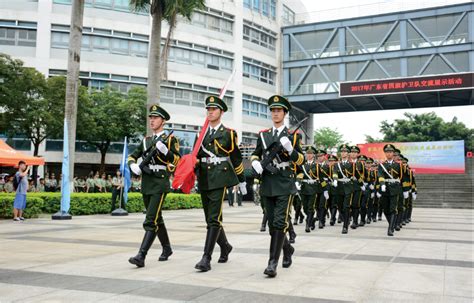 我校国旗护卫队在2022年广东省学校国旗护卫队展示交流活动中荣获二等奖-广州美术学院