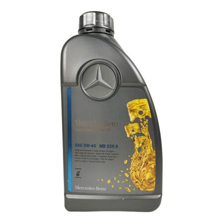 【奔驰0W-40（全球购）】奔驰（Mercedes Benz）原厂机油 全合成机油MB 229.5 5W-40 1L 欧盟原装进口【行情 报价 ...
