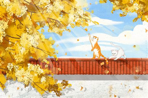 关于秋天|插画|插画习作|yc辰苑 - 原创作品 - 站酷 (ZCOOL)