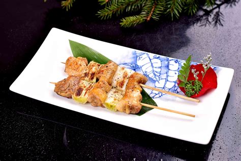 京葱鸡肉串 – 上海佐井日本料理培训-佐井寿司