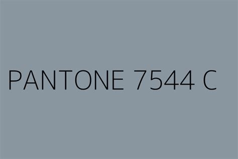 PANTONE 7544 C Color HEX code