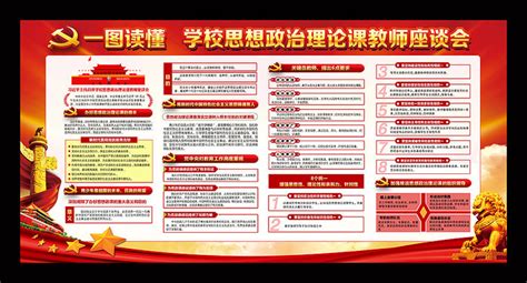学校思想政治理论课改革创新展板图片下载_红动中国