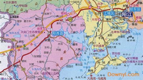广东行政区划图高清版下载-广东省行政区划地图下载中文最新版-当易网