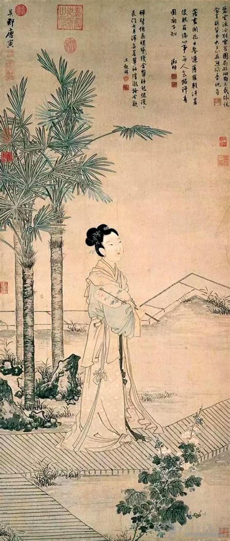 “江南才子”唐伯虎笔下的美女图-书画鉴赏与收藏-印象河南网