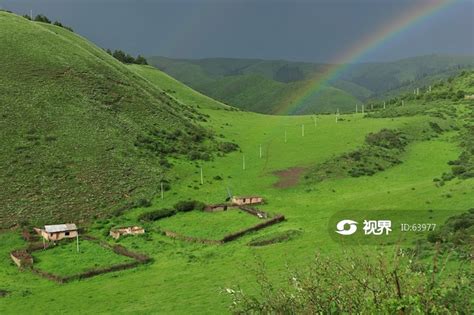 阿坝草原上的彩虹 图片 | 轩视界