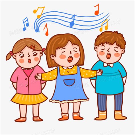 孩子们在幼儿园唱歌照片摄影图片_ID:352842071-Veer图库