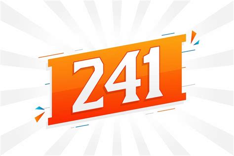 241 number Cut Out Stock Images & Pictures - Alamy