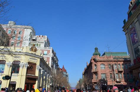2022来哈尔滨必须要逛逛中央大街的说这是哈尔滨最著名的也是全国比较知名的步行街整条街两旁都是俄式..._中央大街-评论-去哪儿攻略