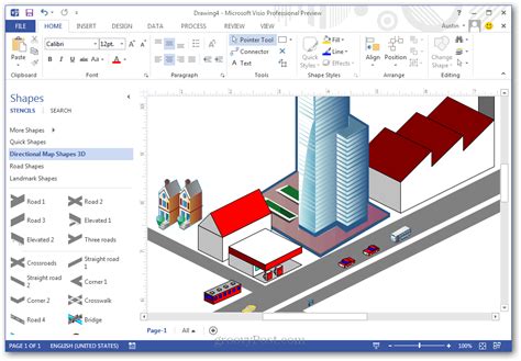 Microsoft Visio Professional Download: Takes diagramming to a new level ...