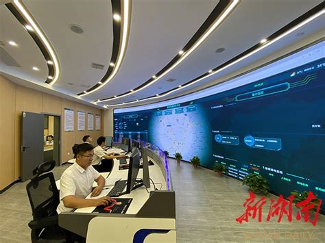 怀化首个输电全景监控中心正式运行 - 怀化 - 新湖南