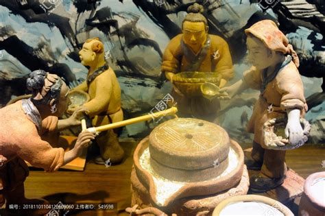 古代豆腐坊,雕塑艺术,文化艺术,摄影素材,汇图网www.huitu.com