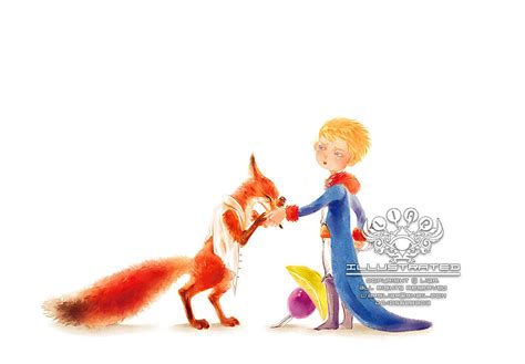 《小王子、狐狸和瓜果》|插画|儿童插画|liarsliar - 原创作品 - 站酷 (ZCOOL)