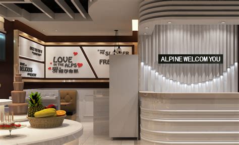 阿尔卑斯自助西餐厅 - 餐饮空间 - AM设计设计作品案例
