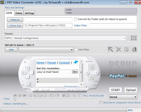 旭日PSP视频格式转换器 V3.2 绿色免费版-东坡下载