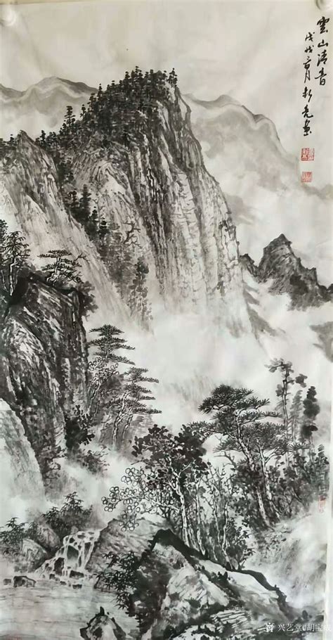 中国山水画精品图片壁纸_360社区