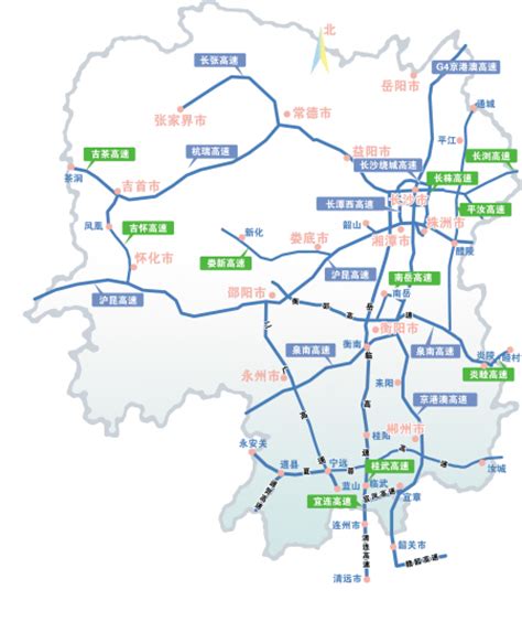 京珠高速公路地图 - 随意云