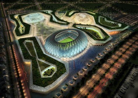 卡塔尔申办2022年世界杯球场效果图欣赏 - 设计之家